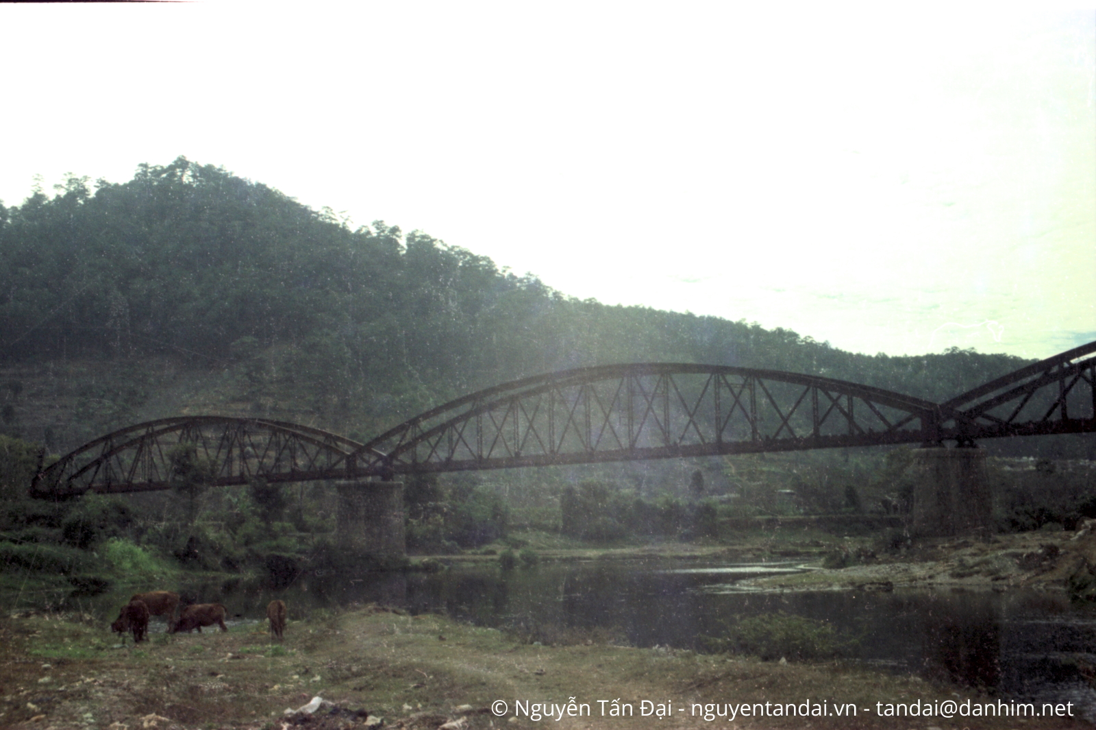 Cầu xe lửa Dran những tháng ngày cuối cùng (1).